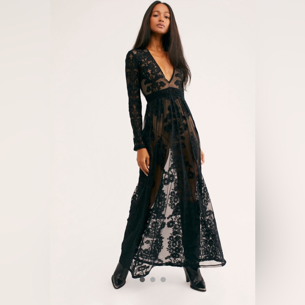 Gorgeous lace maxi with built in bodysuit from For Love and Lemons